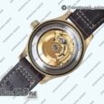 Реплика часов Iwc Pilot UTC Spitfire “MJ271” Bronze Top-tier Копия один в один Green Dial on Brown Leather Strap