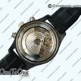 Реплика часов Iwc Pilot Chrono Top Gun IW389001 Real Ceramic Top-tier Копия один в один Black Dial on Black Calfskin Strap