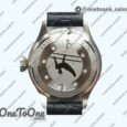 Реплика часов Iwc Big Pilot Real PR IW500431 RUStainless steelIAN "NEMOV" Top-tier Копия один в один on Black Leather Strap