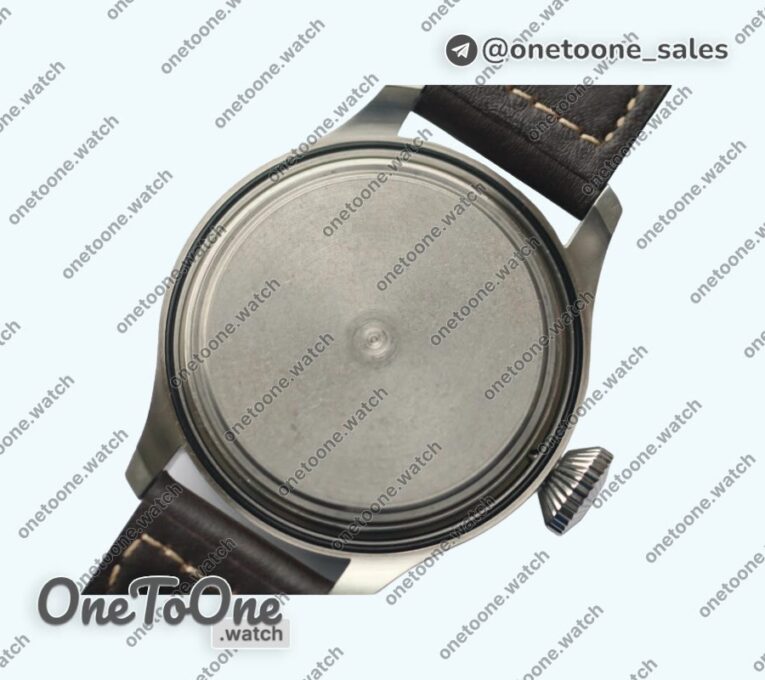Реплика часов Iwc Big Pilot Real PR IW500908 "Le Petit Prince" Top-tier Копия один в один on Brown Leather Strap V2