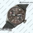 Реплика часов Iwc Big Pilot Real PR IW500910 "Patrouille Suisse" Top-tier Копия один в один on Gray Nylon Strap 51011
