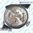 Реплика часов Iwc Big Pilot Real PR IW500906 Top-tier Копия один в один Silver Dial on Black Leather Strap