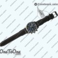 Реплика часов Iwc Pilot Chrono 377714 "Le Petit Prince" 2016 SIHH Blue Top-tier Копия один в один on Brown Leather Strap
