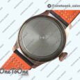 Реплика часов Iwc Big Pilot Real PR 2016 IW500917 Rose gold Top-tier Копия один в один Gray Dial on Brown Leather Strap
