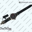 Реплика часов Iwc Big Pilot Real PR IW500433 "Muhammad Ali" Top-tier Копия один в один on Black Leather Strap