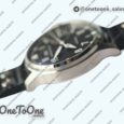 Реплика часов Iwc Big Pilot Real PR IW500901 Black Top-tier Копия один в один Black Leather Strap