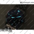 Реплика часов Iwc Pilot Chrono 377706 "Le Petit Prince" Blue Dial Top-tier Копия один в один Bracelet