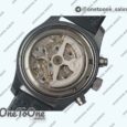 Реплика часов Iwc Pilot Chrono Top Gun IW3878 Real Ceramic Top-tier Копия один в один Black Dial Blue Numbers Calfskin Strap