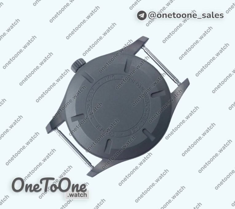 Реплика часов Iwc Mark XVIII IW327006 Titanium Grand Top-tier Копия один в один Black Dial Blue Nylon Strap M+F