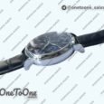 Реплика часов Iwc Portofino Chrono Stainless steel Top-tier Копия один в один Blue Dial on Blue Leather Strap