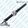 Реплика часов Iwc Portofino Chrono Stainless steel Top-tier Копия один в один White Dial Gold Markers Leather Strap
