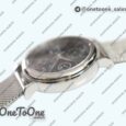 Реплика часов Iwc Portofino Chronograph Stainless steel Black Dial Bracelet A-7750