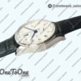 Реплика часов Iwc Portugieser Chrono Classic 42 IW390406 Stainless steel Top-tier Копия один в один White dial Blue Num Leather Strap