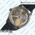 Реплика часов Iwc Portuguese Real PR IW500126 7 Days Top-tier Копия один в один Gery Dial Black Leather Strap