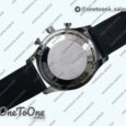 Реплика часов Iwc Portuguese IW371445 Top-tier Копия один в один Stainless steel White Dial Rose gold Markers on Brown Leather Strap V3 (Slim Movement)