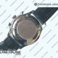 Реплика часов Iwc Portuguese IW371446 Top-tier Копия один в один Stainless steel White Dial Blue Markers on Blue Leather Strap V3 (Slim Movement)