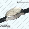 Реплика часов Iwc Portuguese Chrono Top-tier Копия один в один Stainless steel White Dial Stainless steel Markers Leather Strap V3 (Slim Movement)