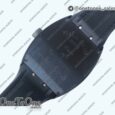 Реплика часов Franck Muller Vanguard V45 All Black DLC Top-tier Копия один в один Black Dial on Black Rubber Strap MIYOTA 9015