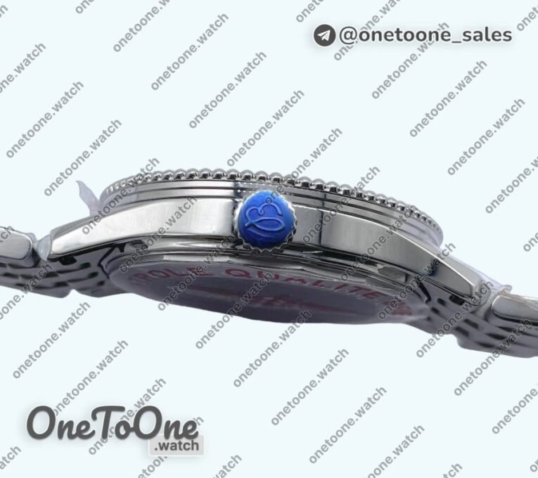 Реплика часов Breitling Navitimer 1 Stainless steel 38mm Top-tier Копия один в один White Bezel Blue Dial Stainless steel Bracelet