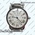 Реплика часов Cartier Ronde Solo de Cartier 42mm Top-tier Копия один в один White Dial Bracelet MIYOTA 9015