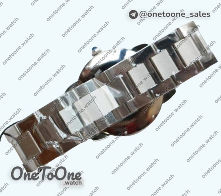 Реплика часов Cartier Ronde Solo de Cartier 42mm Top-tier Копия один в один White Dial Bracelet MIYOTA 9015
