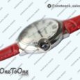 Реплика часов Cartier Balon Bleu Ladies 33mm Stainless steel MOP Dial Leather Japan NH05
