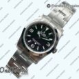 Реплика часов Rolex Explorer 1 124270 36mm 904L Stainless steel/Stainless steel Black Dial Asia 3230