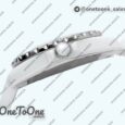 Реплика часов Chanel J12 38mm Ceramic White Dial Diamonds Marker Bracelet