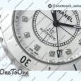 Реплика часов Chanel J12 38mm Ceramic White Dial Diamonds Marker Bracelet