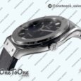 Реплика часов Hublot Classic Fusion 42mm Stainless steel Top-tier Копия один в один Black Dial On Black Gummy Strap Asian HB1112