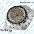 Реплика часов Omega Speedmaster Moonwatch Stainless steel Blue&Grey Dial Bracelet