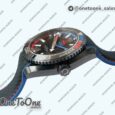 Реплика часов Omega Planet Ocean 45.5mm ETNZ "Deep Black" Real Ceramic Top-tier Копия один в один on Black Nylon Strap