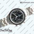 Реплика часов Omega Speedmaster MoonWatch Stainless steel Sapphire Crystal Black Dial on Stainless steel Bracelet Manual Winding Chrono Movement