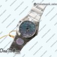 Реплика часов Omega Constellation Ladies 27mm Stainless steel/Stainless steel Blue MOP Dial Bracelet Swiss Quartz