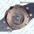 Реплика часов Audemars Piguet Royal Oak Offshore 2020 44mm Top-tier Копия один в один Rose gold Bezel on Rubber Strap R