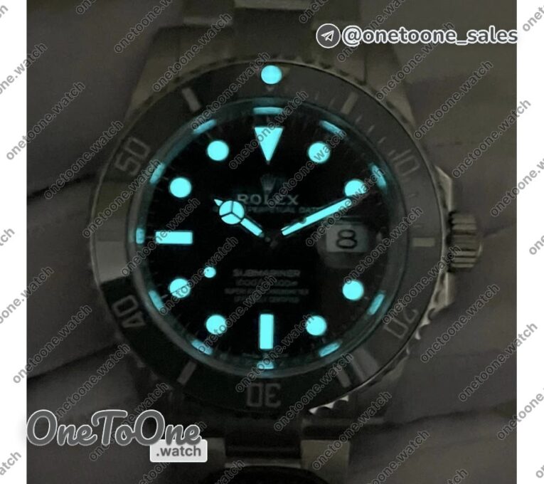 Реплика часов Rolex Submariner 41mm 126610 LV Kermit 904L Steel Top-tier Копия один в один